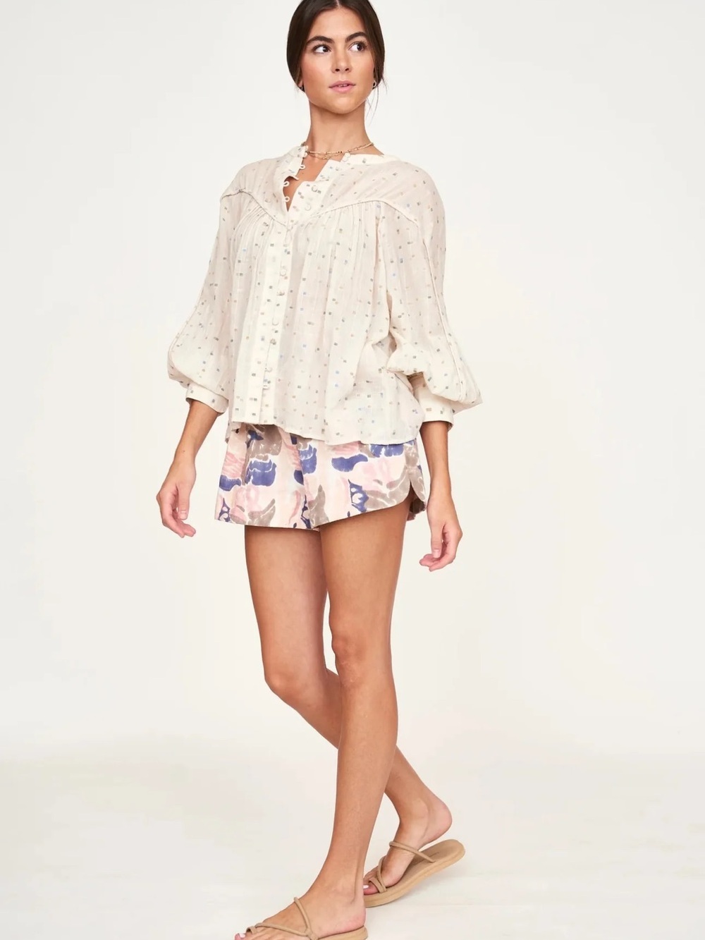 NWT Mirth Track Shorts In Reef IN Shortcake XL